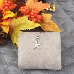 Sterling charm | star fish